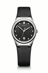 Victorinox Victoria Large (antracitový ciferník, černý kožený pásek), 6.479 Kč