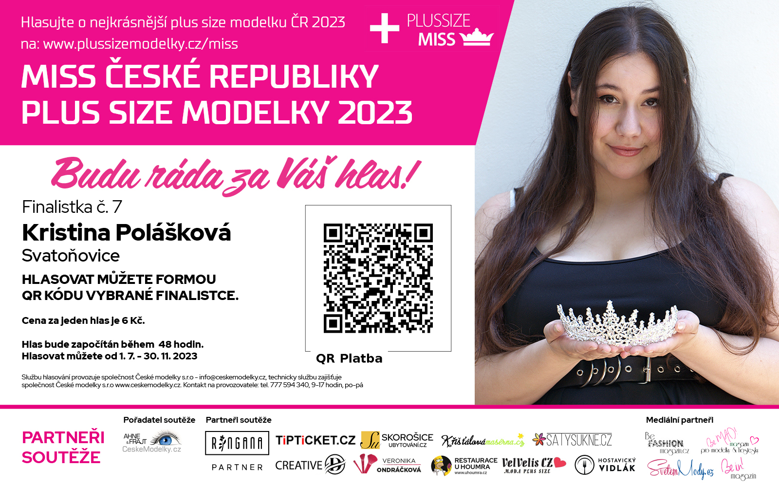 Miss Plus Size Models Czech republic, Miss plus Size modelky ČR 2023