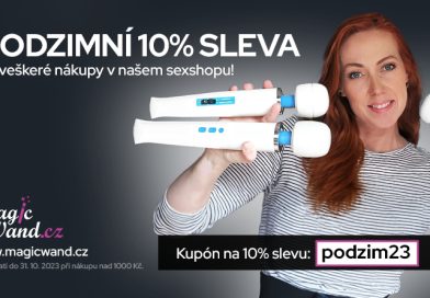 PODZIMNÍ 10% Sleva na celý nákup sexshopu Magicwand.cz