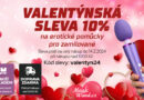 Rozkošná Valentýnská Sleva: 10% na Erotické Pomůcky pro Zamilované!