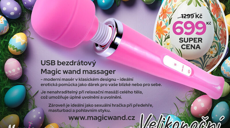 Velikonoční nadílka se slevami až 46 % na www.magicwand.cz