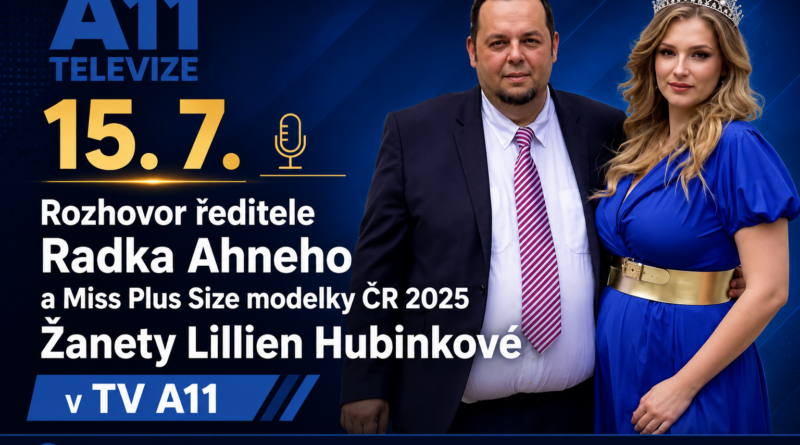 Exkluzivní rozhovor ředitele Radka Ahneho s Miss Plus Size modelkou ČR 2025