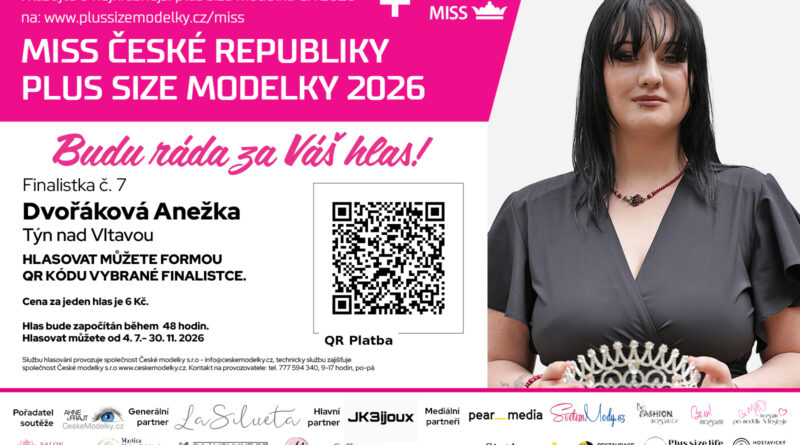Anežka Dvořáková – videomedailonek finalistky č. 7 | Miss Plus Size Modelky České republiky 2026