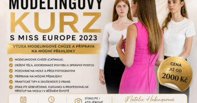 Modelingový kurz s Miss Europe 2023 v Praze – 10. 10. 2026 Modelingový kurz s Miss Europe 2023 v Praze – 10. 10. 2026