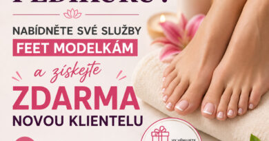 Nabídněte svou pedikúru Feet Modelkám a oslovte stovky potenciálních klientek Nabídněte svou pedikúru Feet Modelkám a oslovte stovky potenciálních klientek