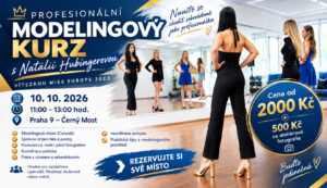 Modeling není jen o vzhledu. Správná chůze, držení těla a sebevědomí se dají naučit
