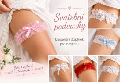 Svatební podvazky – krásný detail pro váš svatební den